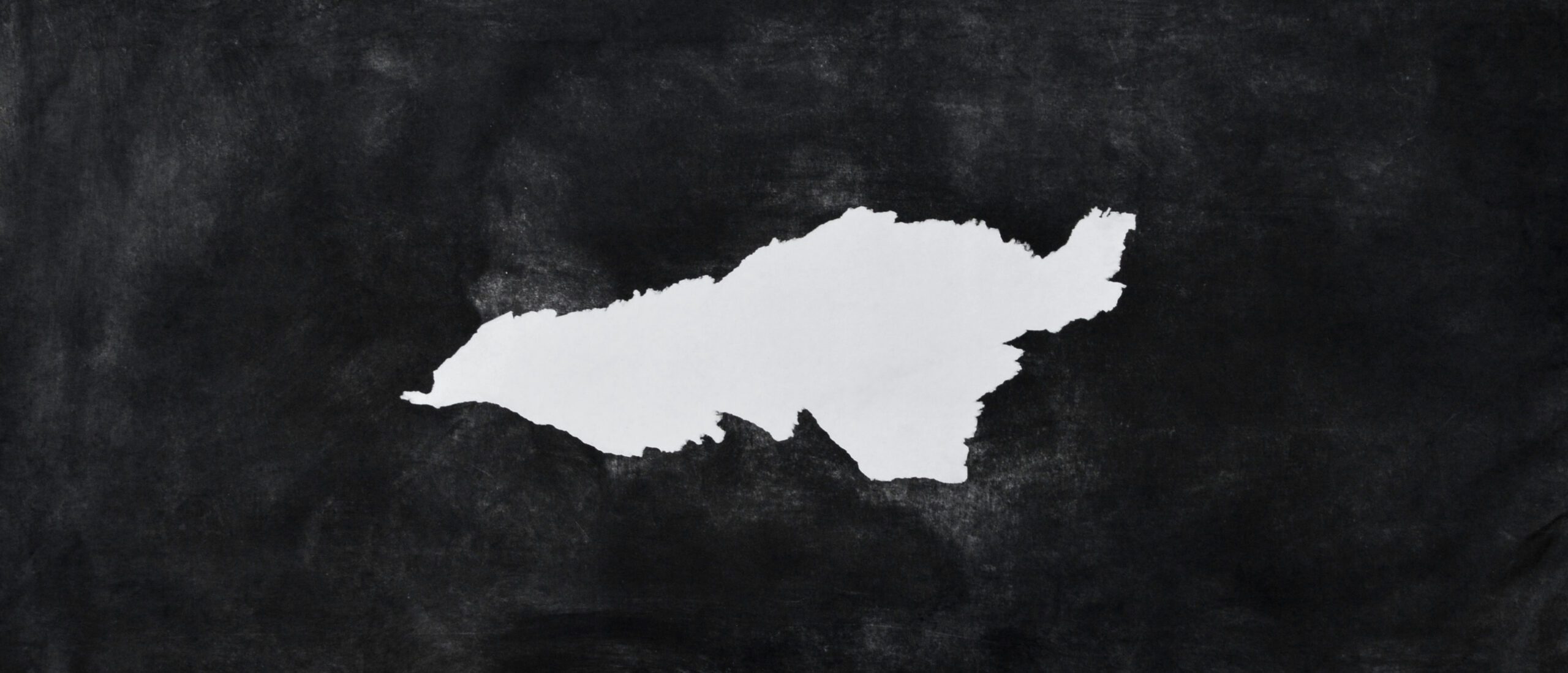 Negatyw., obiekt graficzny, 50x100cm, 2025