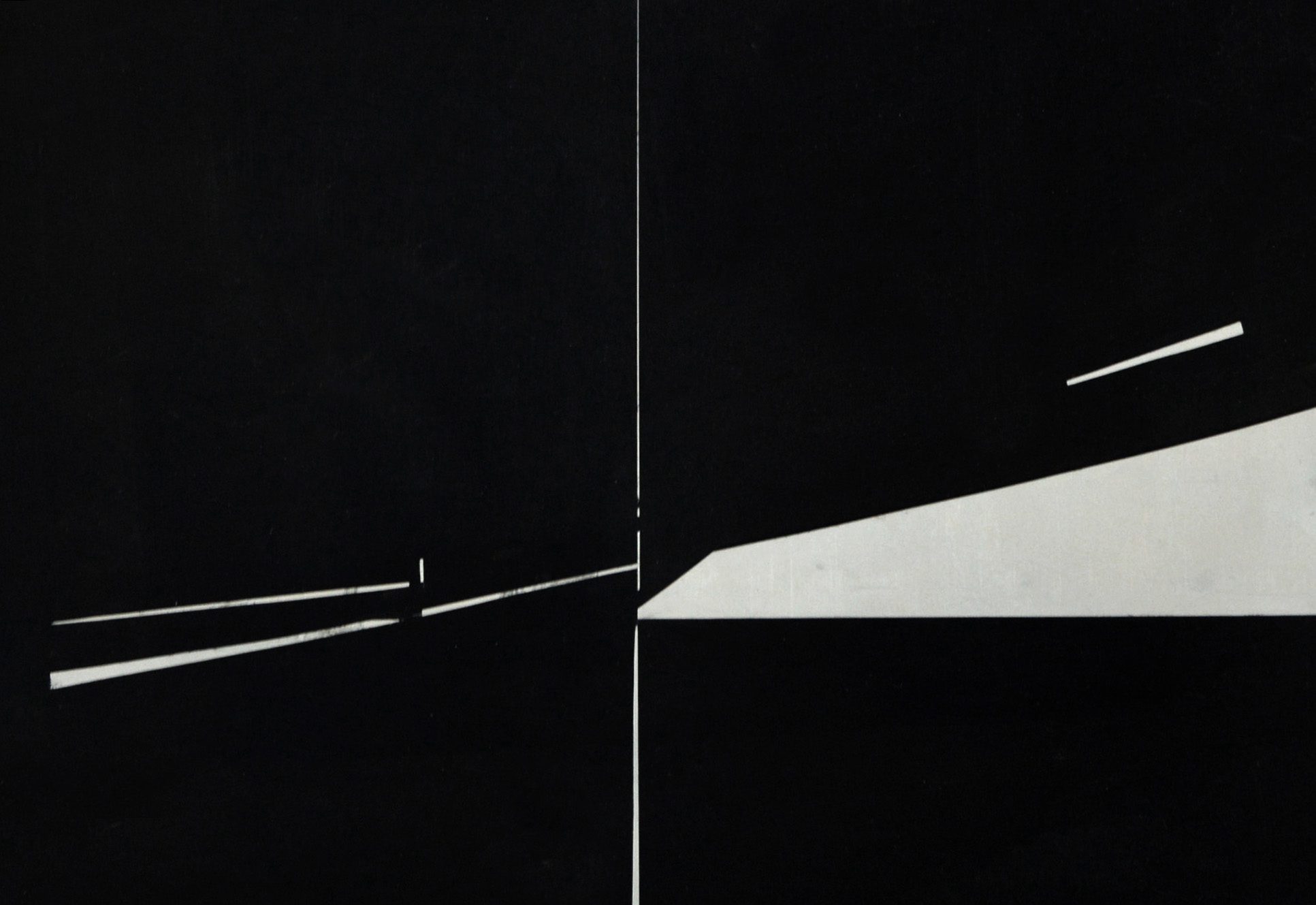 Podział, obiekt graficzny, 80x100cm, 2025