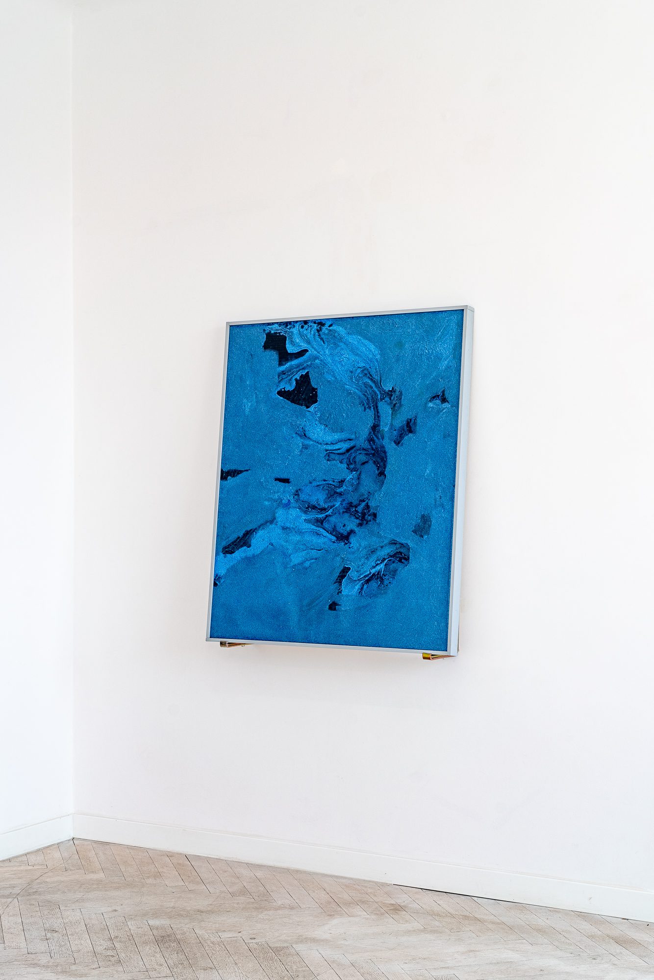 bez tytułu (4), akryl, emalia, płótno, 92x77 cm, 2022