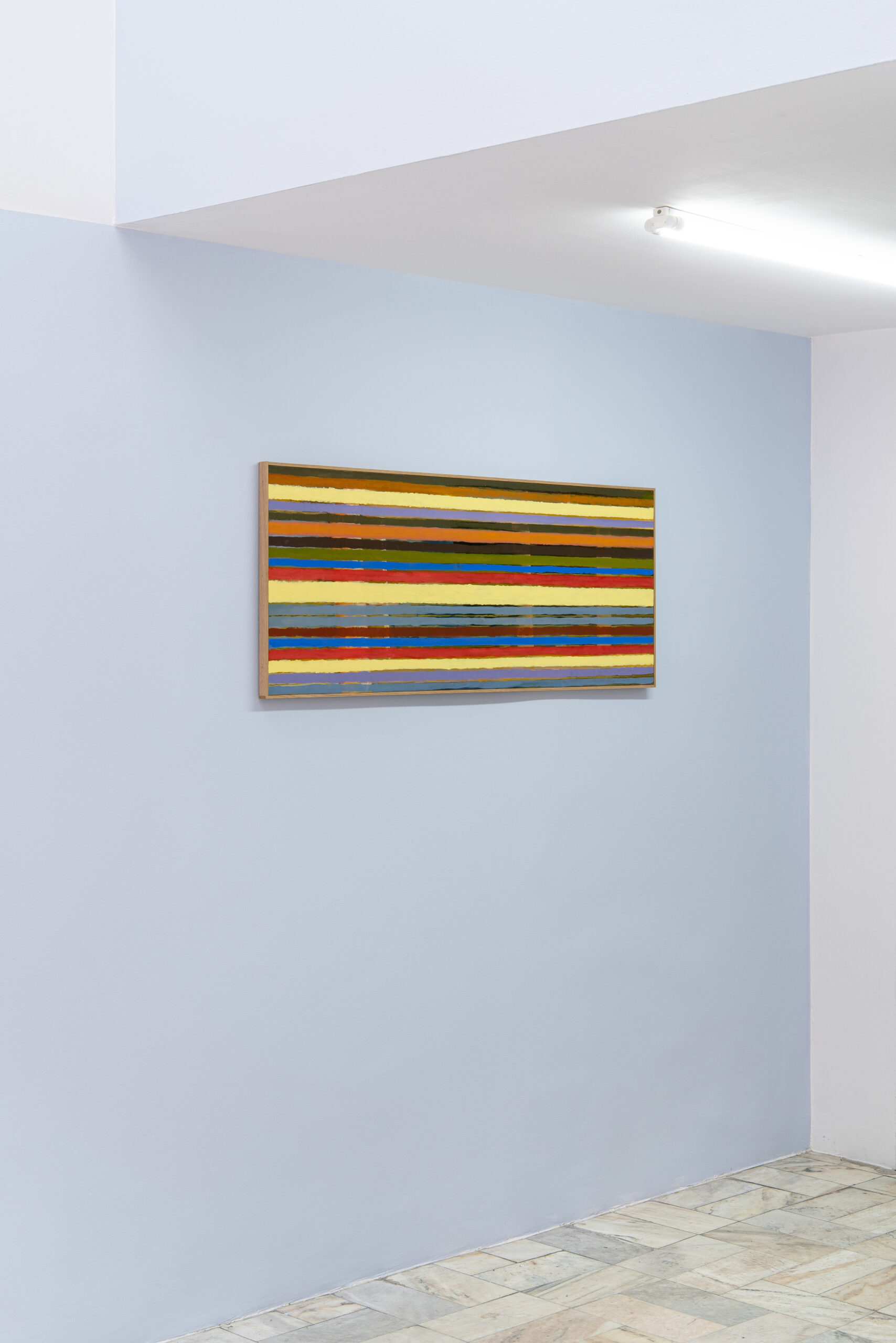 bez tytułu, olej, płótno, 48x122 cm, 2025