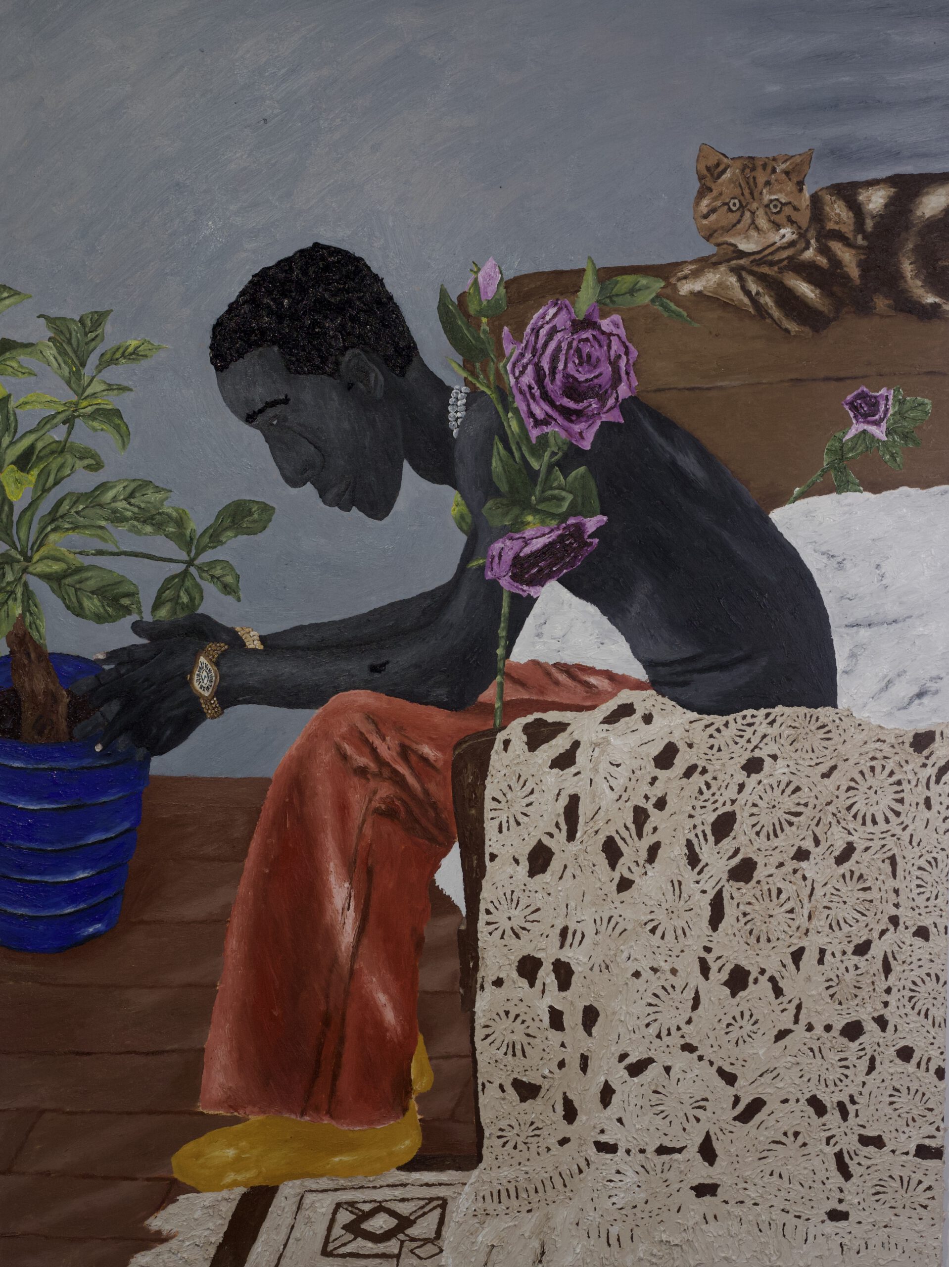 Broken crayon, Oil on canvas, 120x160 cm, 2026
