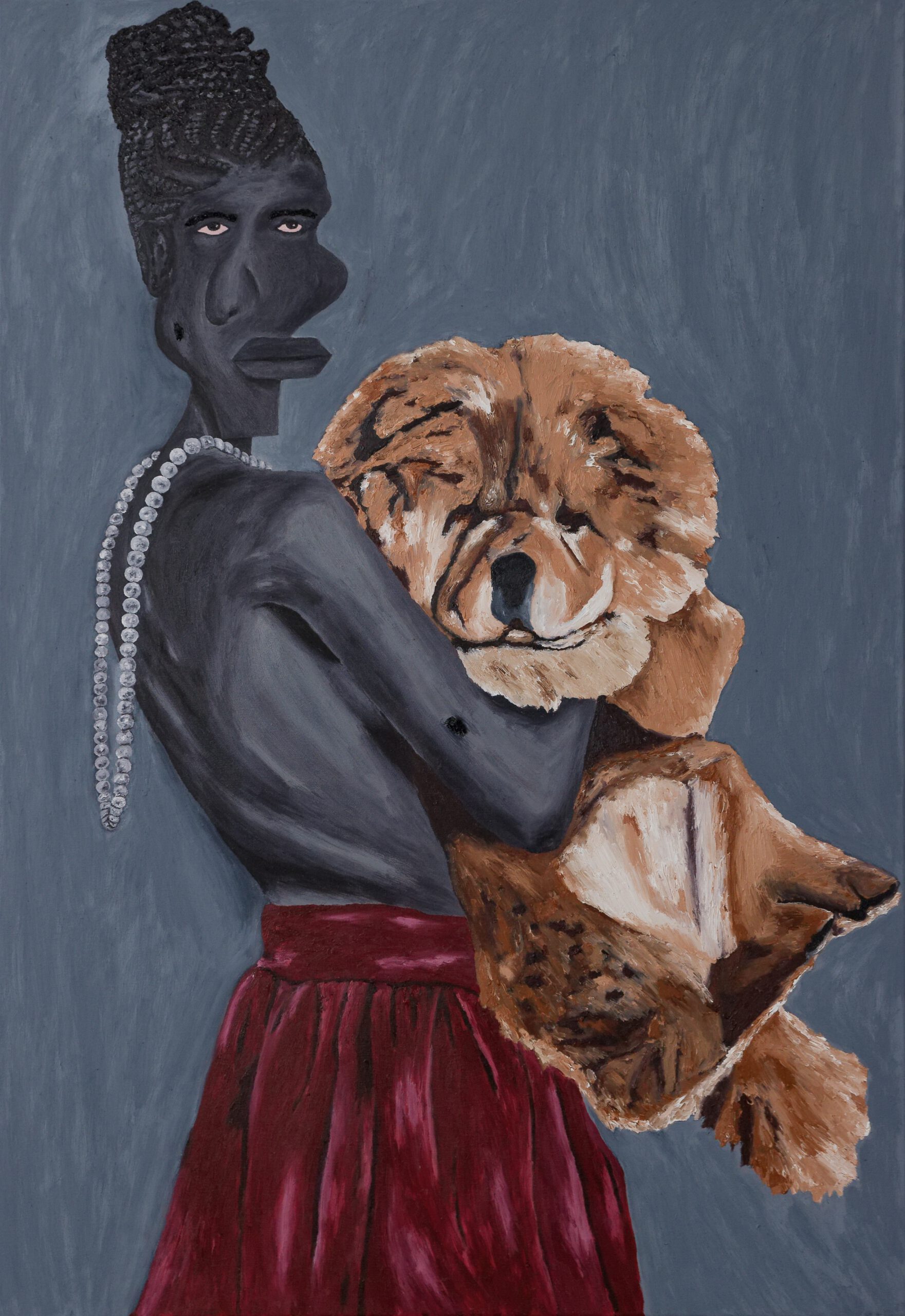 ChowChow, Oil on canvas, 90x130 cm, 2024