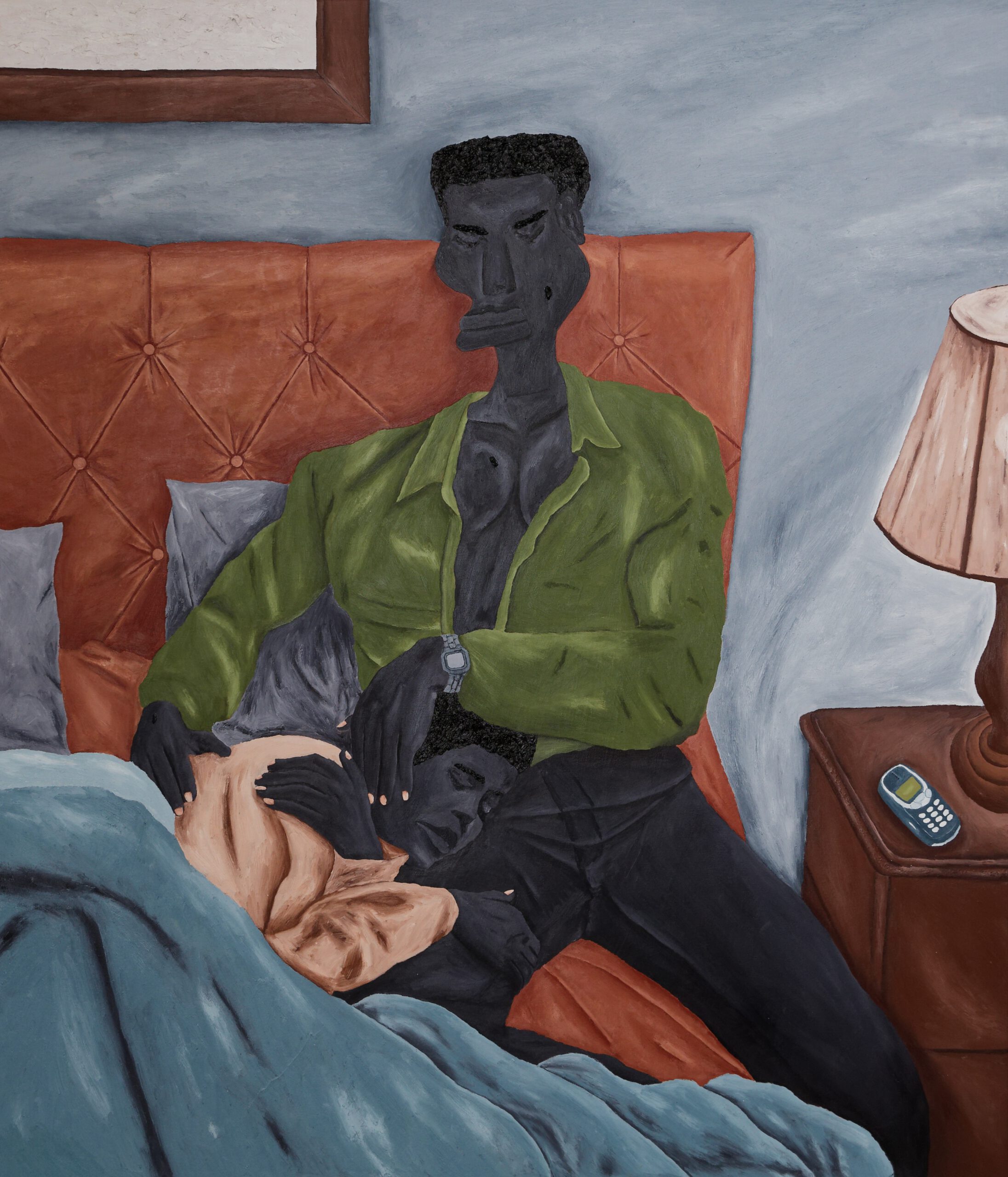 Hang on to your love, Oil on canvas, 130x150 cm, 2024