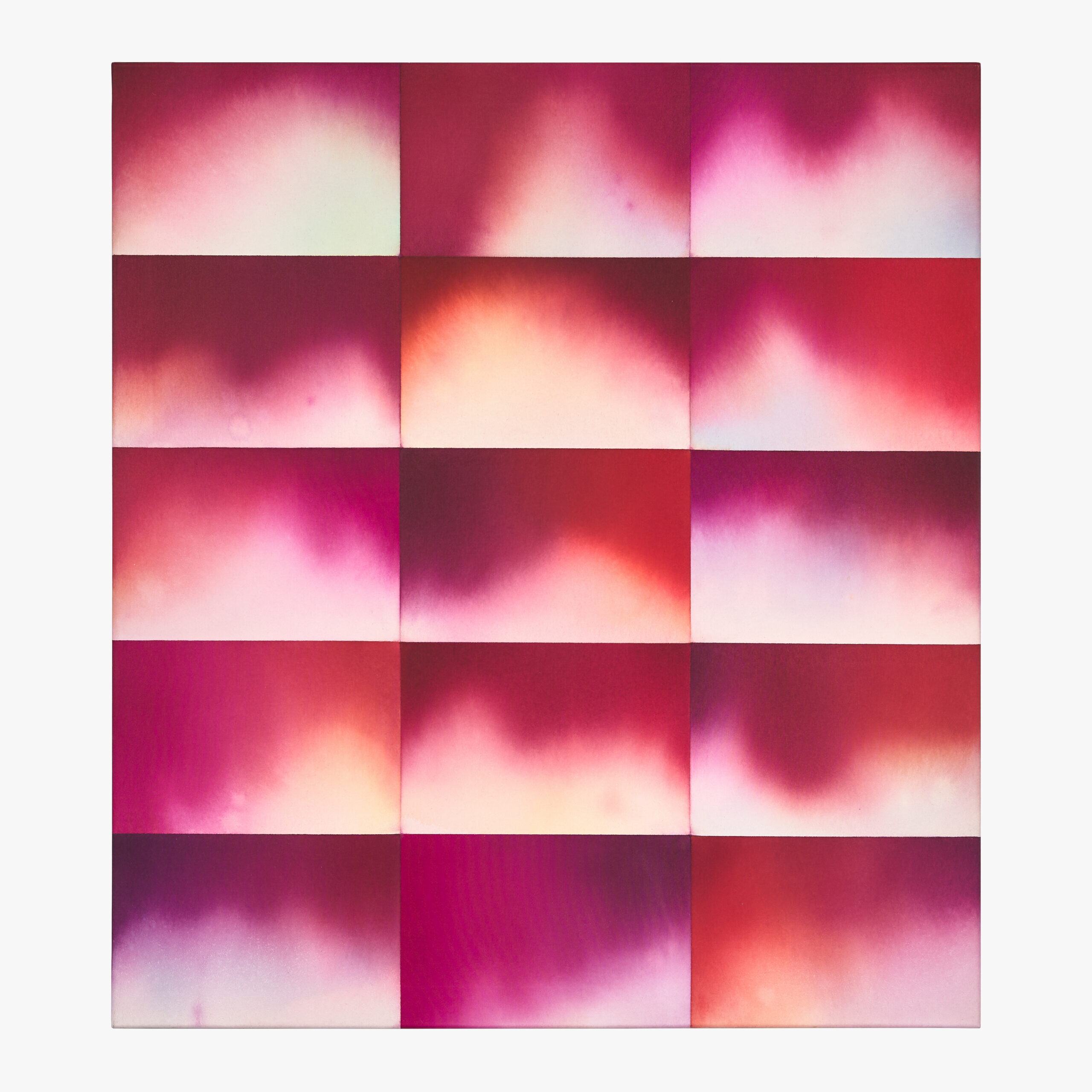 Untitled 354, acrylic on canvas, 100x90 cm, 2023, T Koszewnik
