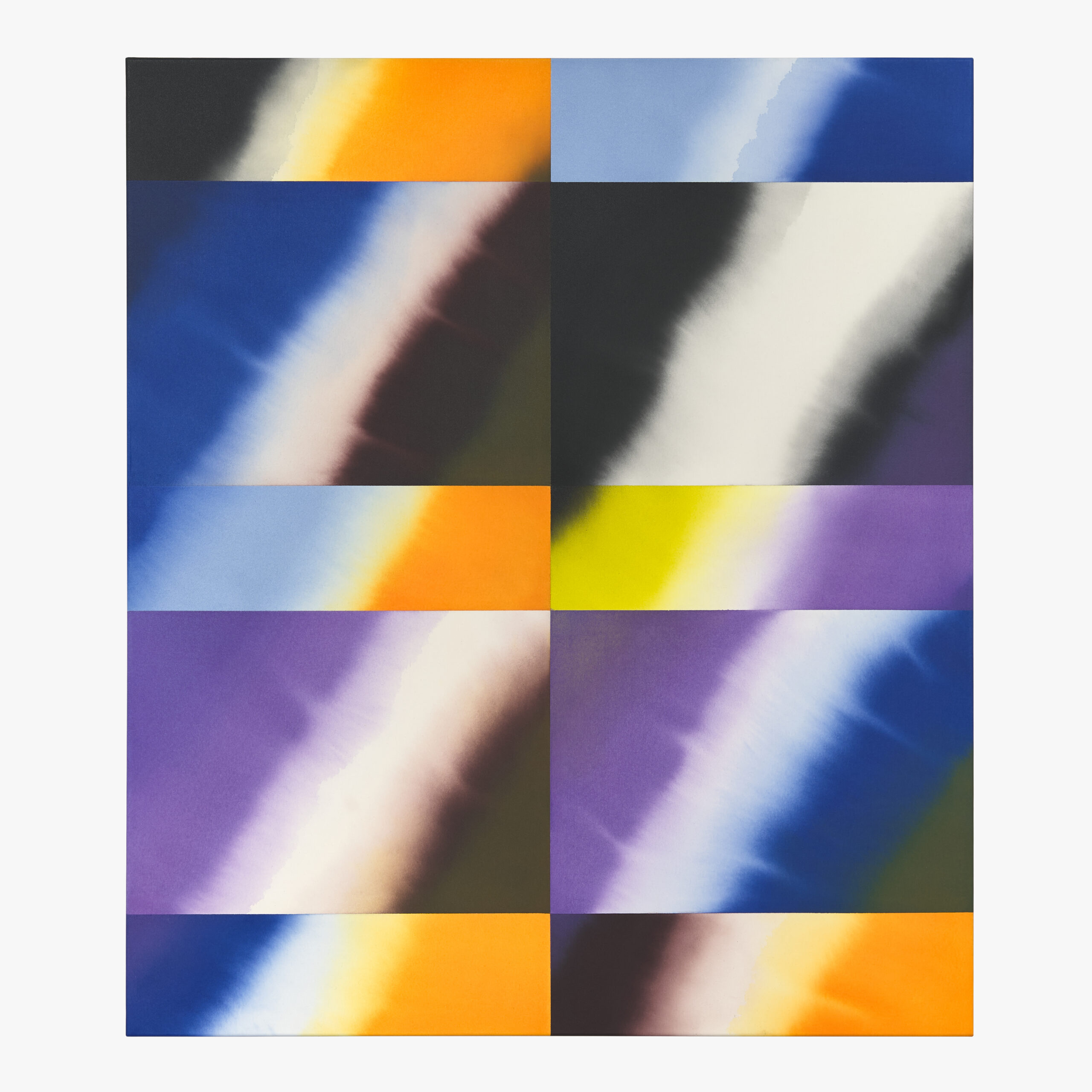 Untitled 374, acrylic on canvas, 150x130 cm, 2024, T Koszewnik